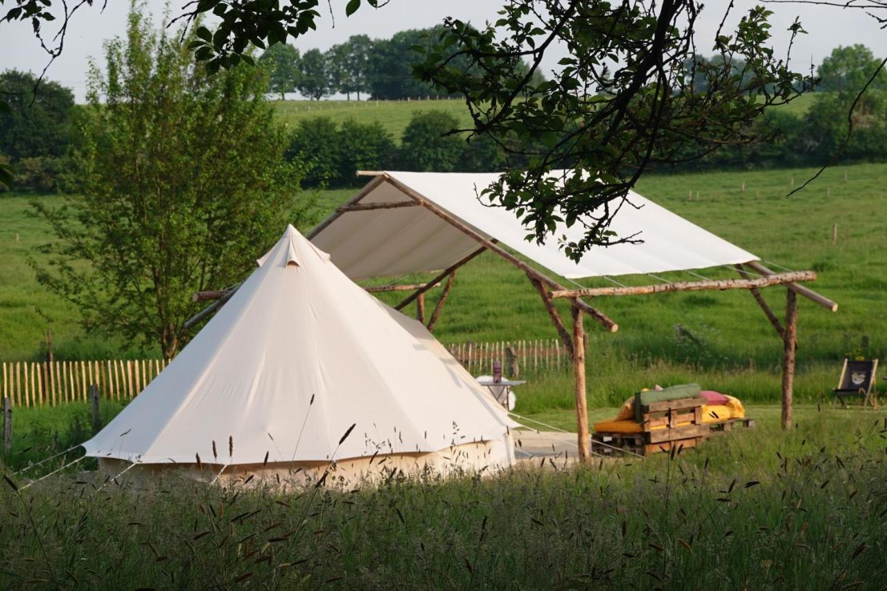 Glamping Du Moulin Hotel Bastogne Exterior foto